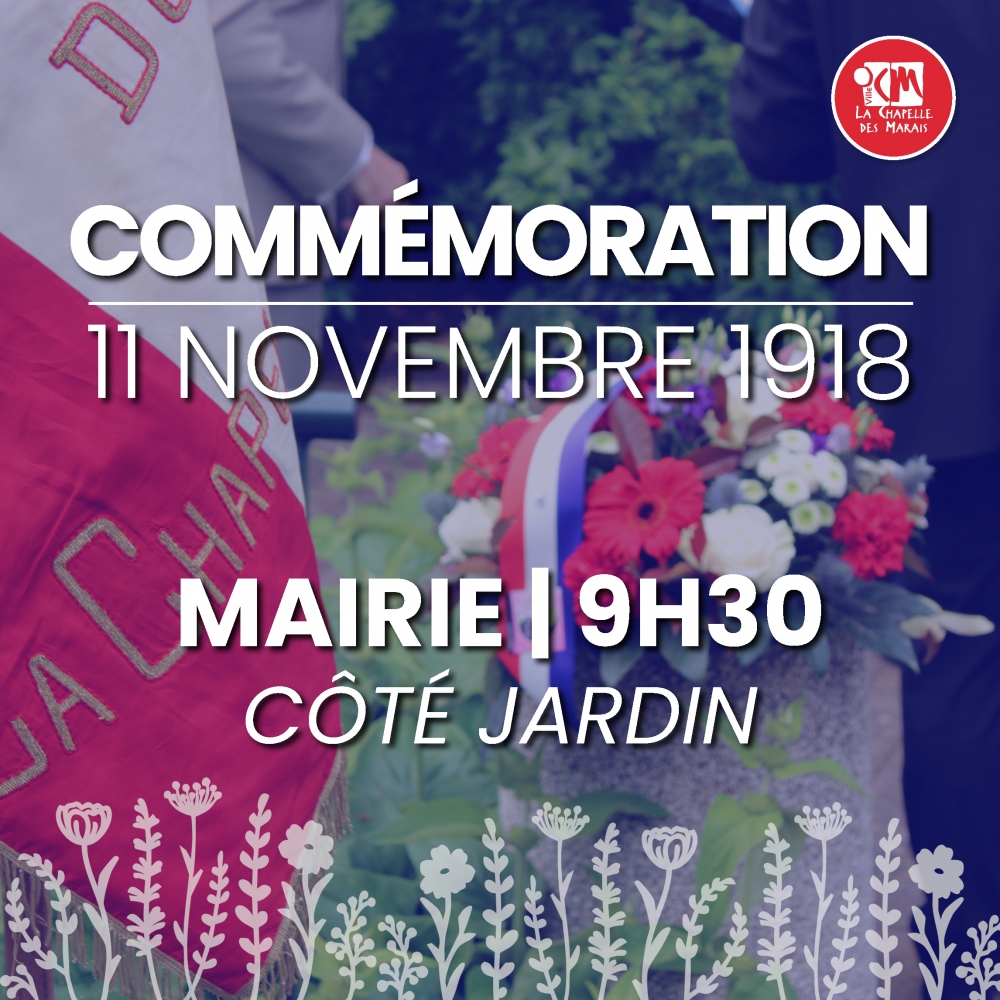 Commémoration du 11 novembre 1918