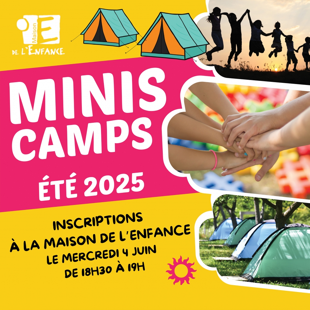 Inscriptions aux Minis Camps