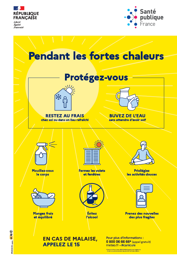 ALERTE ORANGE : Canicule