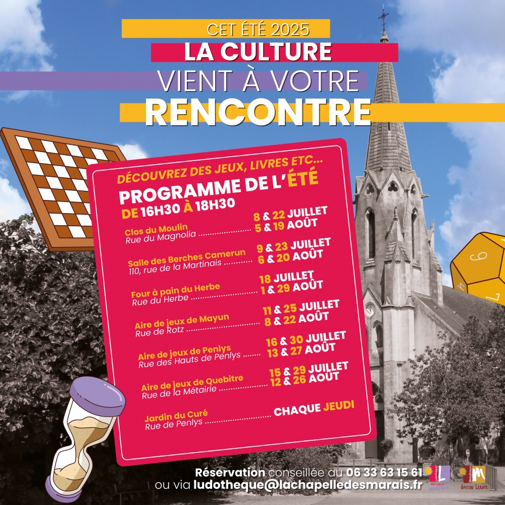 La culture vient à votre rencontre !