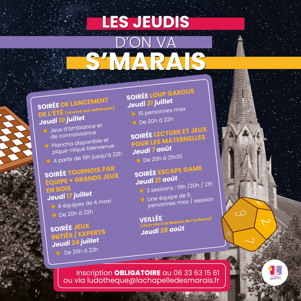 Les jeudis On va s'marais