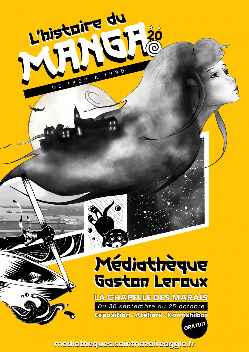 Exposition L'Histoire du Manga 
