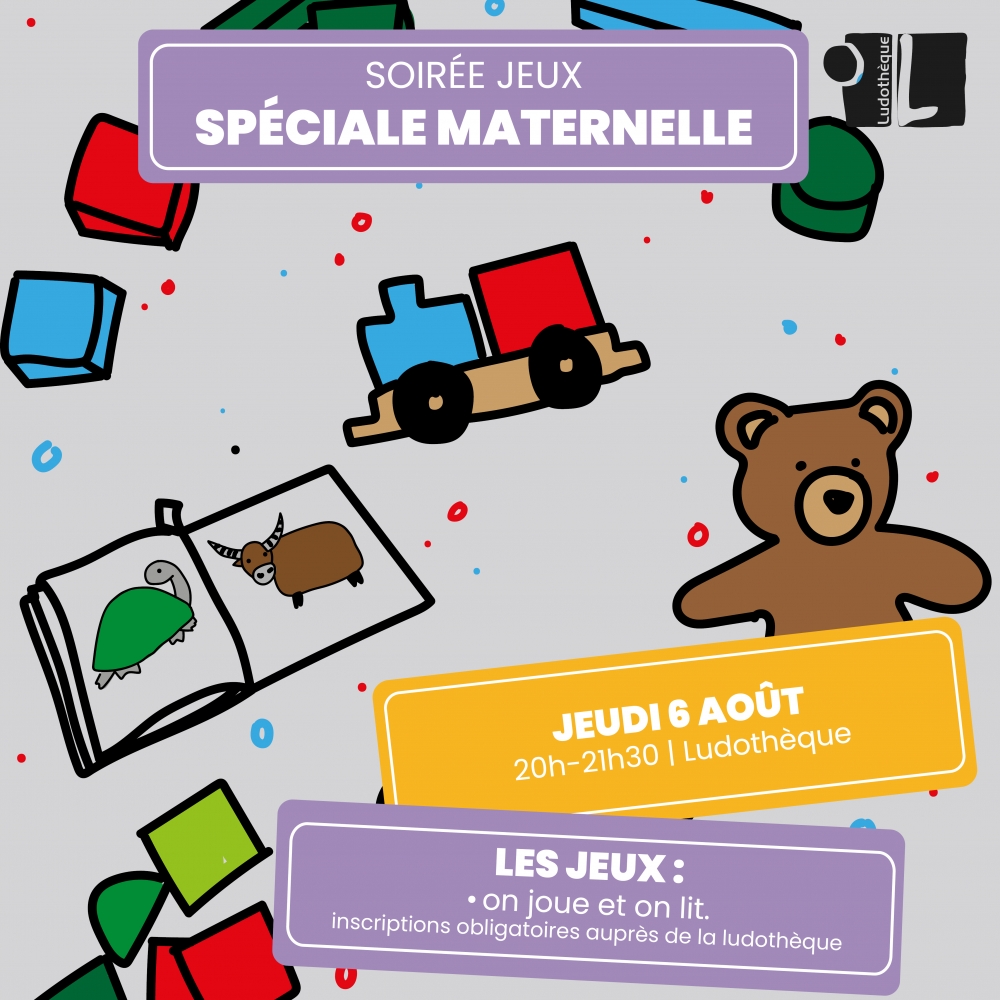 Soirée jeux : Les maternelles