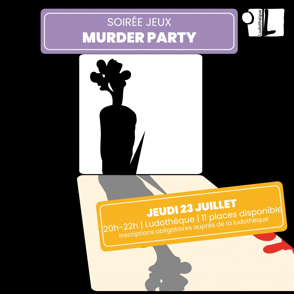 Soirée jeux : Murder party