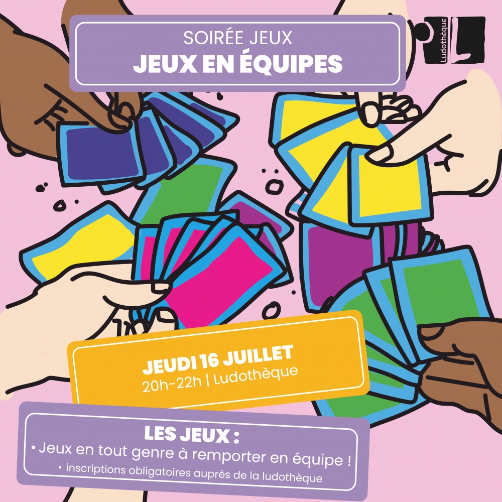 Soirée jeux : En équipe