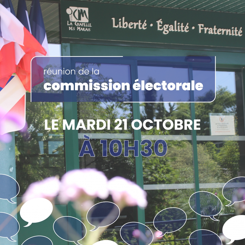 Réunion de la Commission électorale 