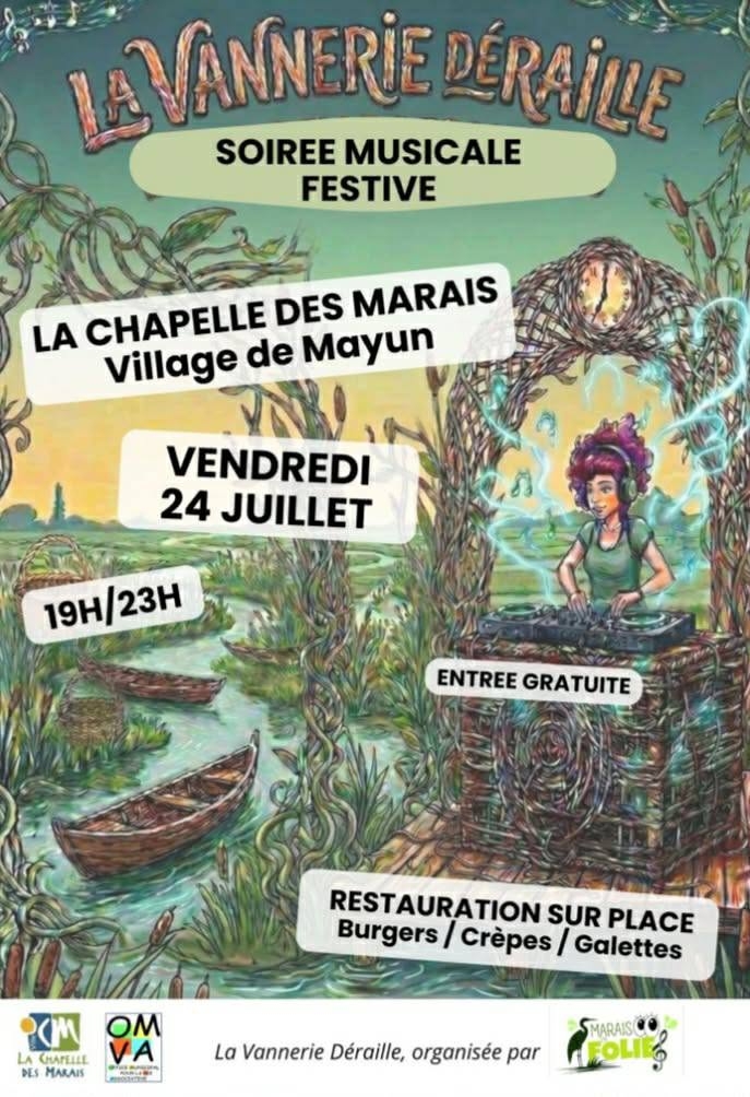 Soirée musicale : La Vannerie déraille
