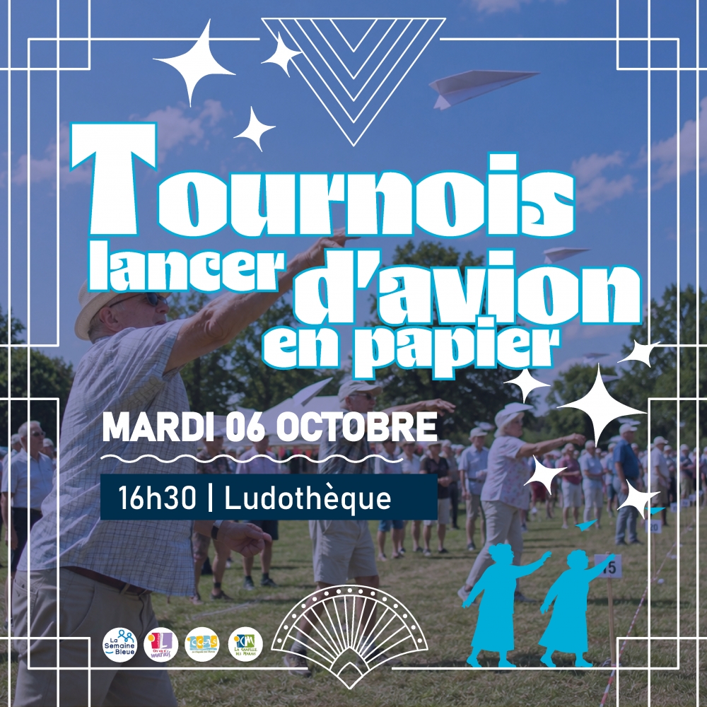 Tournois lancer d'avion en papier