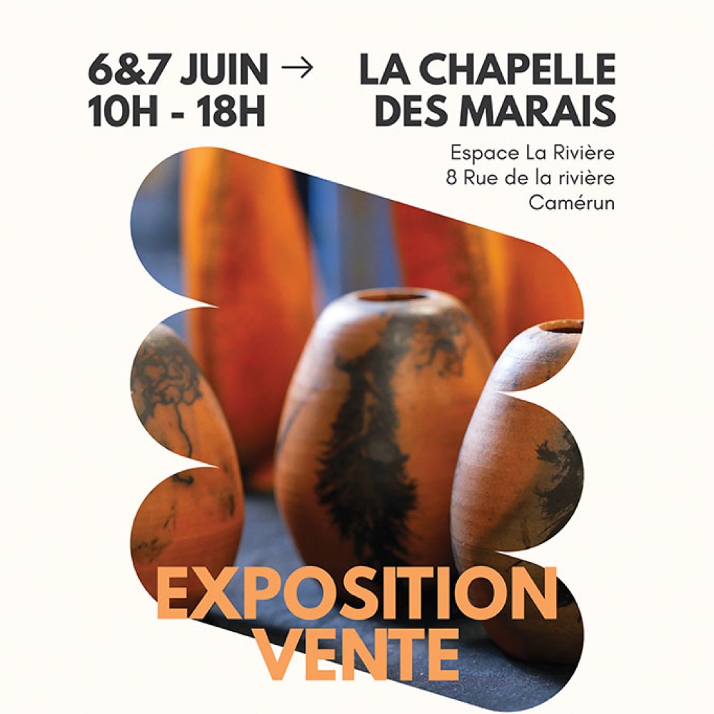 Exposition et vente de céramique, poterie & sculpture