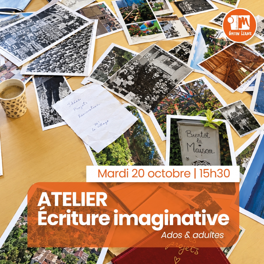 Atelier d'écriture imaginative