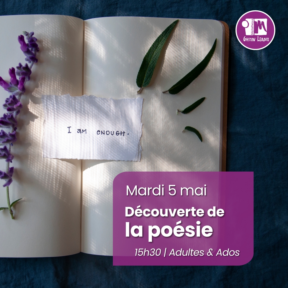 Initiation à l'écriture poétique : Atelier 2