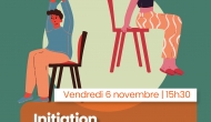Initiation au yoga sur chaise