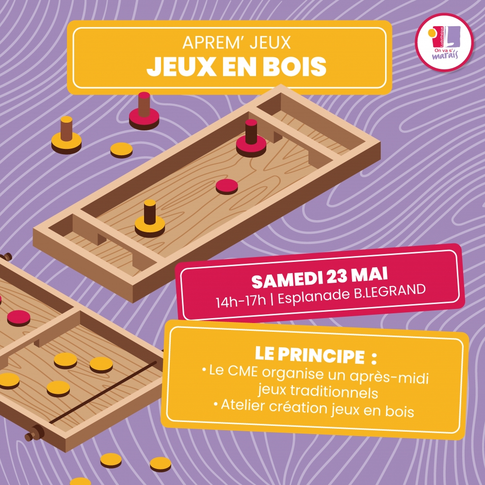 Après-midi jeux : Jeux en bois