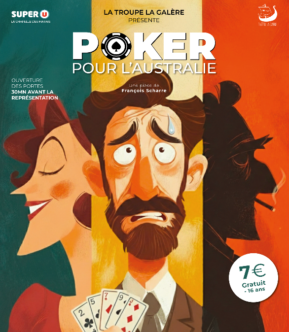 Pièce de théâtre : Poker pour l'Australie