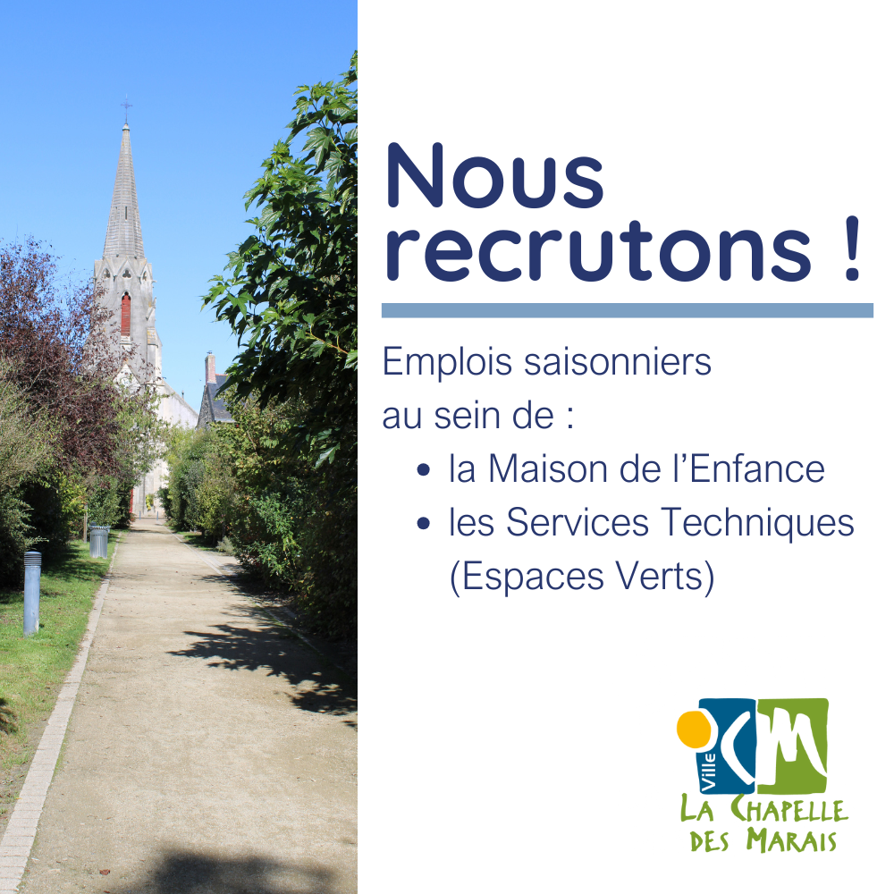 Recrutement saisonniers 2025